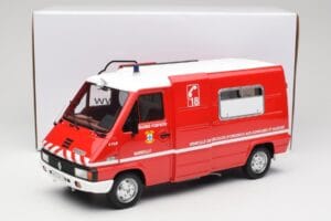 Renault Master T30 VSAB Vigili del Fuoco Rosso Otto 1:18 OT1107 Resina — immagine 6 di 6