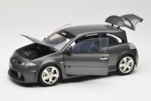 Renault Megane Mk2 RS Vampire Grey Norev 1:18 185101 Pressofusione — immagine 2 di 8