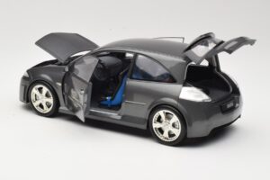 Renault Megane Mk2 RS Vampire Grey Norev 1:18 185101 Pressofusione — immagine 5 di 8