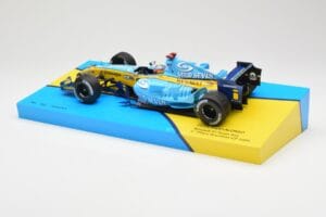 Renault R25 #5 F. Alonso 2nd Place British GP 2005 Minichamps 1:18 147051105 Pressofusione — immagine 5 di 6