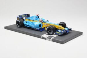 Renault R25 #5 F. Alonso 2nd Place British GP 2005 Minichamps 1:18 117051105 Pressofusione — immagine 4 di 6