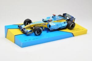 Renault R25 #5 F. Alonso 2nd Place British GP 2005 Minichamps 1:18 147051105 Pressofusione — immagine 2 di 6