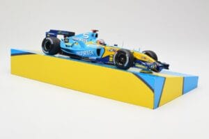 Renault R25 #5 F. Alonso 2nd Place British GP 2005 Minichamps 1:18 147051105 Pressofusione — immagine 4 di 6