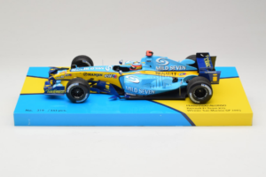 Renault R25 #5 F. Alonso Renault F1 Team San Marino Grand Prix Winner 2005 Minichamps 1:18 147050405 Pressofusione