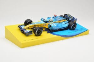 Renault R26 #1 F. Alonso F1 World Champion Brazilian GP 2006 Minichamps 1:18 147061801 Pressofusione — immagine 2 di 6