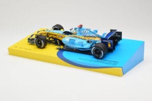 Renault R26 #1 F. Alonso F1 World Champion Brazilian GP 2006 Minichamps 1:18 147061801 Pressofusione — immagine 5 di 6