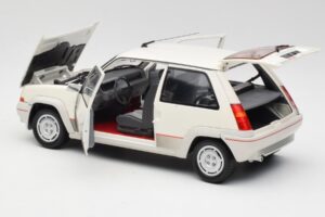 Renault Super 5 GT Turbo Phase 1 Bianco Perla Norev 1:18 185200 Pressofusione — immagine 5 di 8
