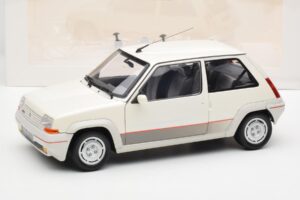 Renault Super 5 GT Turbo Phase 1 Bianco Perla Norev 1:18 185200 Pressofusione — immagine 8 di 8