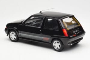 Renault Super 5 GT Turbo Phase 2 Nero Norev 1:18 185244 Pressofusione — immagine 7 di 8