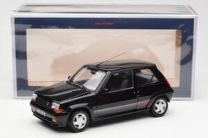 Renault Super 5 GT Turbo Phase 2 Nero Norev 1:18 185244 Pressofusione — immagine 8 di 8