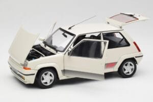 Renault Super 5 GT Turbo Phase 2 Bianco Perla Norev 1:18 185206 Pressofusione — immagine 2 di 8