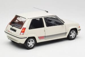 Renault Super 5 GT Turbo Phase 2 Bianco Perla Norev 1:18 185206 Pressofusione — immagine 3 di 8