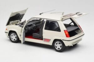 Renault Super 5 GT Turbo Phase 2 Bianco Perla Norev 1:18 185206 Pressofusione — immagine 5 di 8