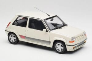 Renault Super 5 GT Turbo Phase 2 Bianco Perla Norev 1:18 185206 Pressofusione — immagine 6 di 8