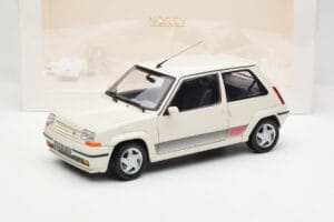 Renault Super 5 GT Turbo Phase 2 Bianco Perla Norev 1:18 185206 Pressofusione — immagine 8 di 8
