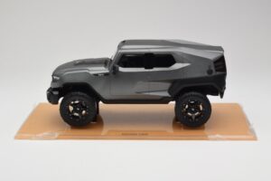 Rezvani Tank Matte Grigio DNA 1:18 DNA000009 Pressofusione — immagine 3 di 6