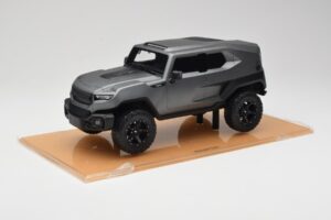Rezvani Tank Matte Grigio DNA 1:18 DNA000009 Pressofusione