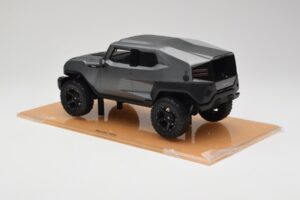Rezvani Tank Matte Grigio DNA 1:18 DNA000009 Pressofusione — immagine 5 di 6