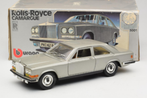 Rolls-Royce Camargue Argento Diamond Edition Bburago 1:18 3001-M3 Pressofusione — immagine 8 di 8