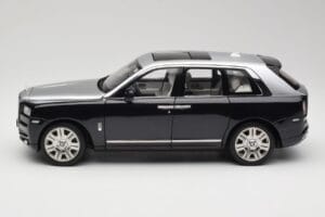 Rolls-Royce Cullinan Nero & Argento OEM 1:18 ROLLS001 Pressofusione — immagine 4 di 8