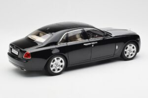 Rolls-Royce Ghost Nero & Argento Kyosho 1:18 008802BKS2 Pressofusione — immagine 3 di 8