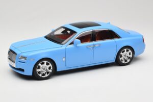 Rolls-Royce Ghost Series I Blu Chiaro Kyosho 1:18 08802LB Pressofusione