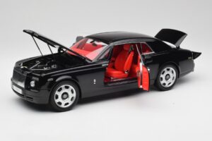 Rolls-Royce Phantom Coupe Diamond Nero Kyosho 1:18 08862DBK Pressofusione — immagine 2 di 8
