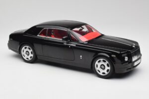 Rolls-Royce Phantom Coupe Diamond Nero Kyosho 1:18 08862DBK Pressofusione — immagine 6 di 8