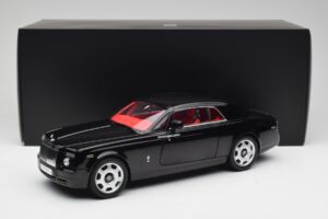 Rolls-Royce Phantom Coupe Diamond Nero Kyosho 1:18 08862DBK Pressofusione — immagine 8 di 8