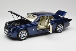 Rolls-Royce Phantom Coupe Metropolitan Blu Kyosho 1:18 08862BLM Pressofusione — immagine 2 di 8
