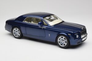 Rolls-Royce Phantom Coupe Metropolitan Blu Kyosho 1:18 08862BLM Pressofusione — immagine 6 di 8