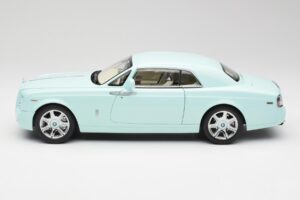 Rolls-Royce Phantom Coupe Turchese Blu Kyosho 1:18 08862TBL Pressofusione — immagine 4 di 8