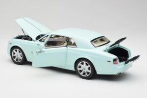 Rolls-Royce Phantom Coupe Turchese Blu Kyosho 1:18 08862TBL Pressofusione — immagine 5 di 8