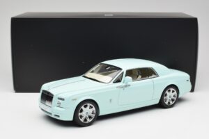 Rolls-Royce Phantom Coupe Turchese Blu Kyosho 1:18 08862TBL Pressofusione — immagine 8 di 8
