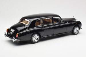 Rolls-Royce Phantom VI EWB Nero Kyosho 1:18 08905BK Pressofusione — immagine 3 di 8