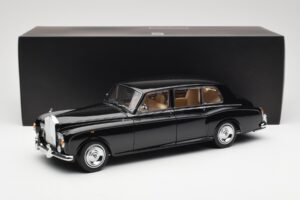 Rolls-Royce Phantom VI EWB Nero Kyosho 1:18 08905BK Pressofusione — immagine 8 di 8