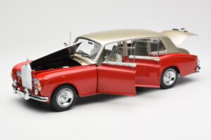 Rolls-Royce Phantom VI Rosso Beige Chiaro Kyosho 1:18 08905RLB Pressofusione — immagine 2 di 8