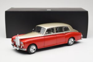 Rolls-Royce Phantom VI Rosso Beige Chiaro Kyosho 1:18 08905RLB Pressofusione — immagine 8 di 8