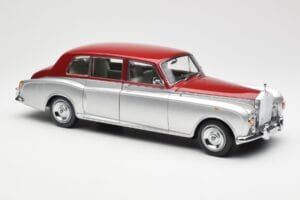Rolls-Royce Phantom VI Argento Rosso Kyosho 1:18 08905SR Pressofusione — immagine 6 di 8