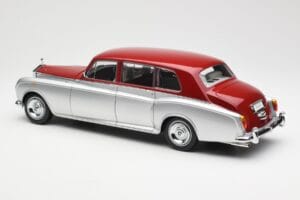 Rolls-Royce Phantom VI Argento Rosso Kyosho 1:18 08905SR Pressofusione — immagine 7 di 8