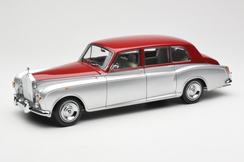 Rolls-Royce Phantom VI Argento Rosso Kyosho 1:18 08905SR Pressofusione