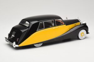 Rolls-Royce Silver Wraith Empress by Hooper Nero & Giallo MCG 1:18 MCG18066 Pressofusione — immagine 2 di 6