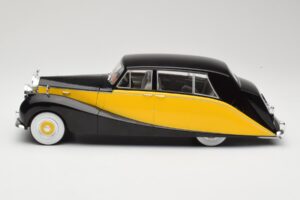 Rolls-Royce Silver Wraith Empress by Hooper Nero & Giallo MCG 1:18 MCG18066 Pressofusione — immagine 3 di 6