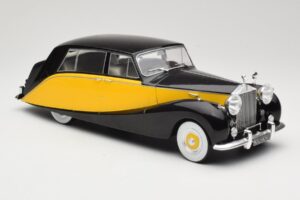 Rolls-Royce Silver Wraith Empress by Hooper Nero & Giallo MCG 1:18 MCG18066 Pressofusione — immagine 4 di 6