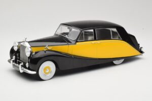 Rolls-Royce Silver Wraith Empress by Hooper Nero & Giallo MCG 1:18 MCG18066 Pressofusione