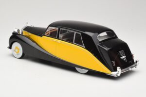 Rolls-Royce Silver Wraith Empress by Hooper Nero & Giallo MCG 1:18 MCG18066 Pressofusione — immagine 5 di 6