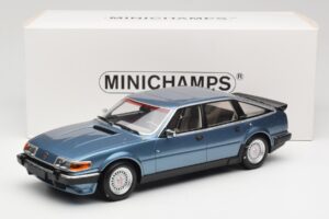 Rover Vitesse SD1 3.5 V8 Blu Metallic Minichamps 1:18 107138400 Pressofusione — immagine 6 di 6
