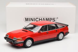 Rover Vitesse SD1 3.5 V8 Rosso Minichamps 1:18 107138401 Pressofusione — immagine 6 di 6