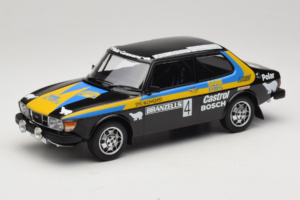 Saab 99 EMS #4 S. Blomqvist / H. Sylvan Rally Sweden Winner 1977 MCG 1:18 MCG18826R Pressofusione