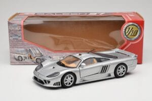 Saleen S7 Argento Motormax 1:18 73117 Pressofusione — immagine 8 di 8